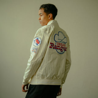 Rangers Pinstripe Jacket - Mens