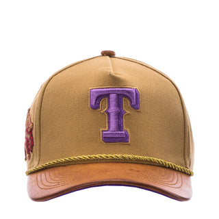 Rangers Reserve 2-Tone Pinch Front Strapback