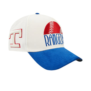 Rangers Original Players Wool Blend Pro Pinch Strapback