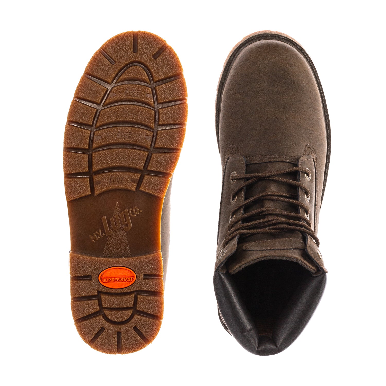 lugz dress boots Savoy SR Men's Oxford Its padded insole and lug outsole offer maximum comfort while ensuring effortless movements. Lugz Men's Mantle Hi 6-Inch