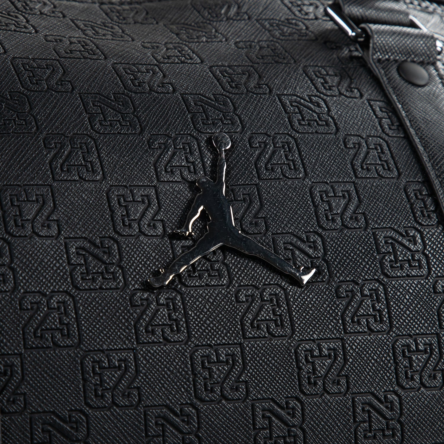 Jordan Monogram Duffle Bag | Black | ShopWSS