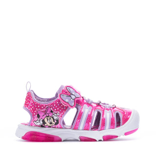 Minnie Closed Toe Sandal Lighted - Toddler