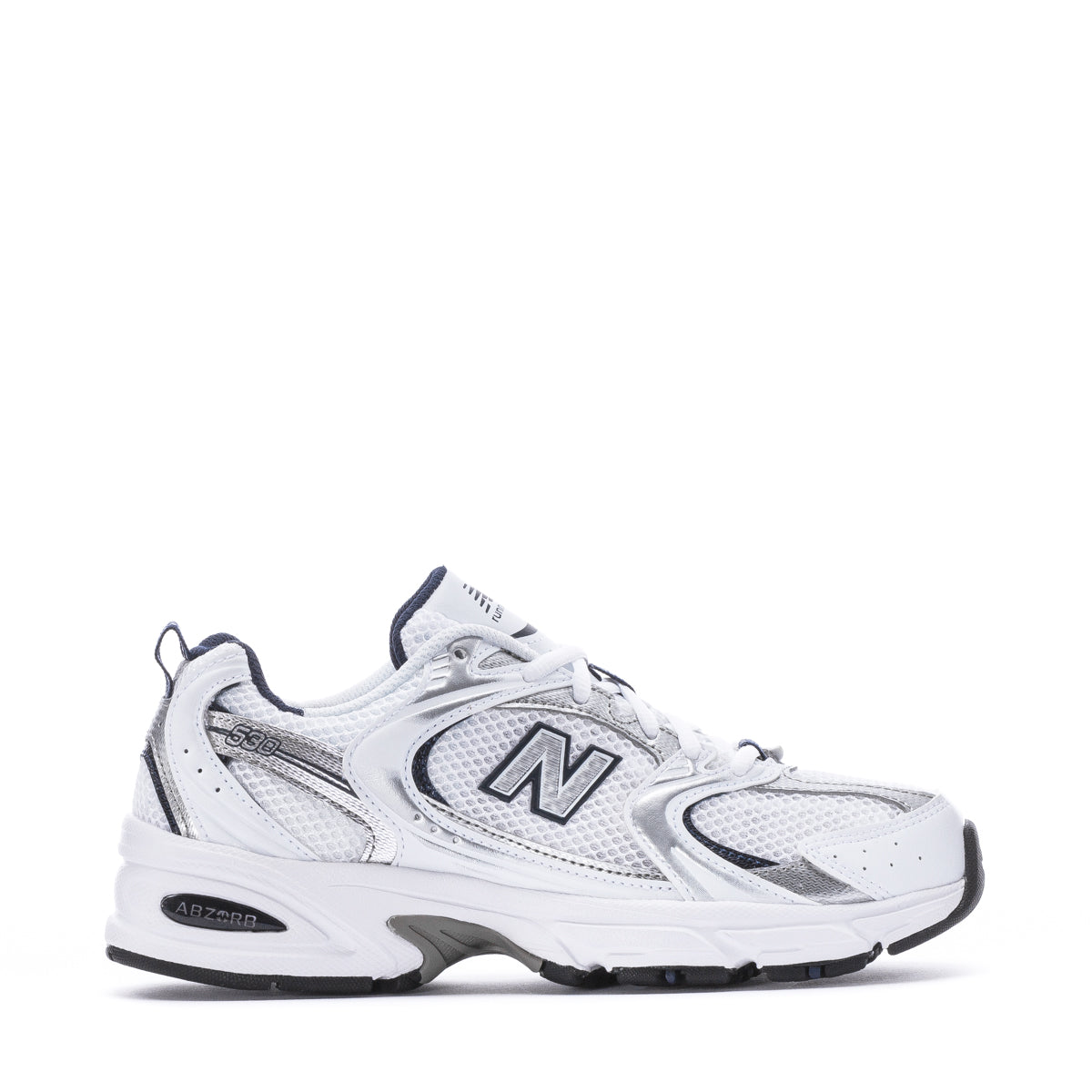 New Balance 530 Womens Wide Shoes White/Natural Indigo ShopWSS