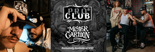 ProClub x Mister Cartoon Landing Page Slider Promo