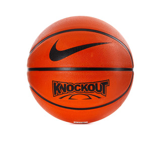 Orange basketball with black stripe, Nike swoosh, and centered KNOCKOUT text
