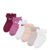 6 Pack Toddler Ruffle Sock