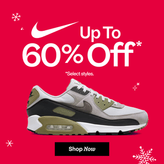 Nike up to 60% off Black Friday Holiday WSS