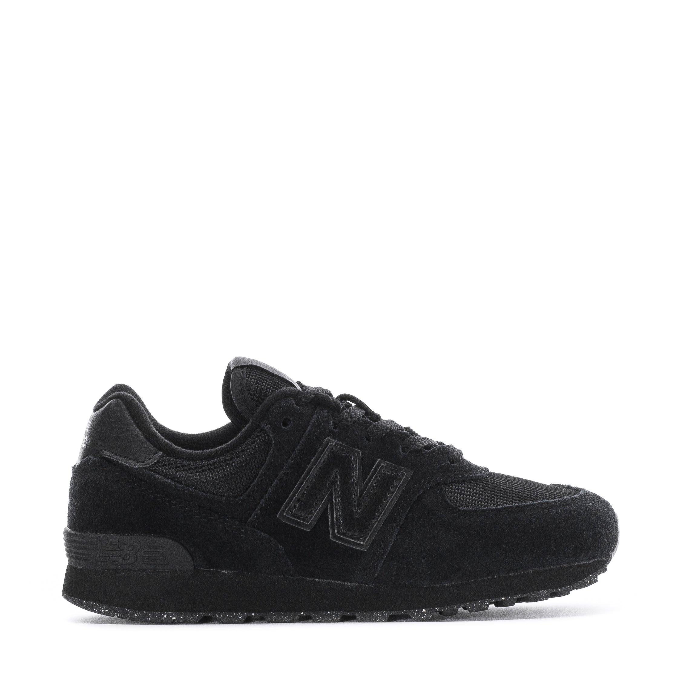 New balance 574 junior black hotsell