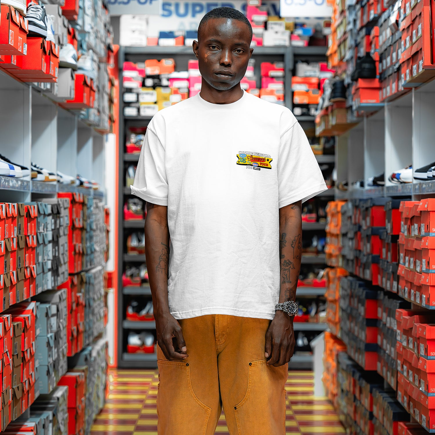 Pro Club Swap Meet US Map Mens ShopWSS