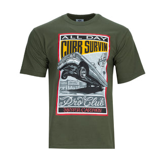 Mister Cartoon Curb Surbin Tee -Mens