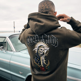 Mister Cartoon Reaper PO Hoodie-Mens