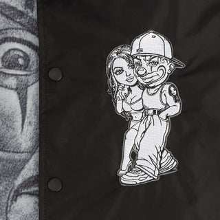 Mister Cartoon Love Birds Coaches Jacket-Mens