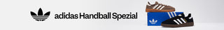 Adidas Handball Spezial shoes with Adidas logo and branding.