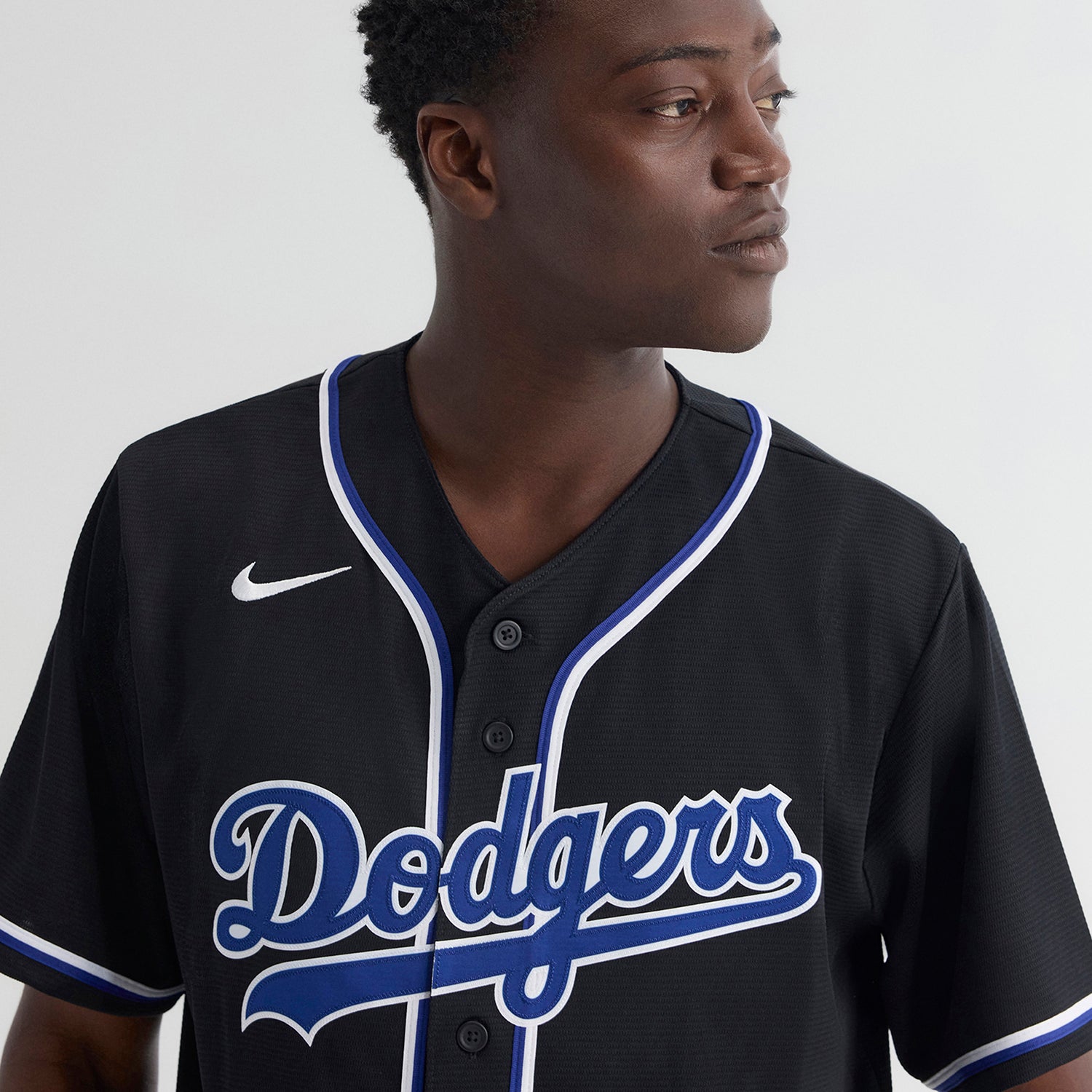 Nike 2026 Dodgers Black Replica Jersey | Men's | Black | ShopWSS