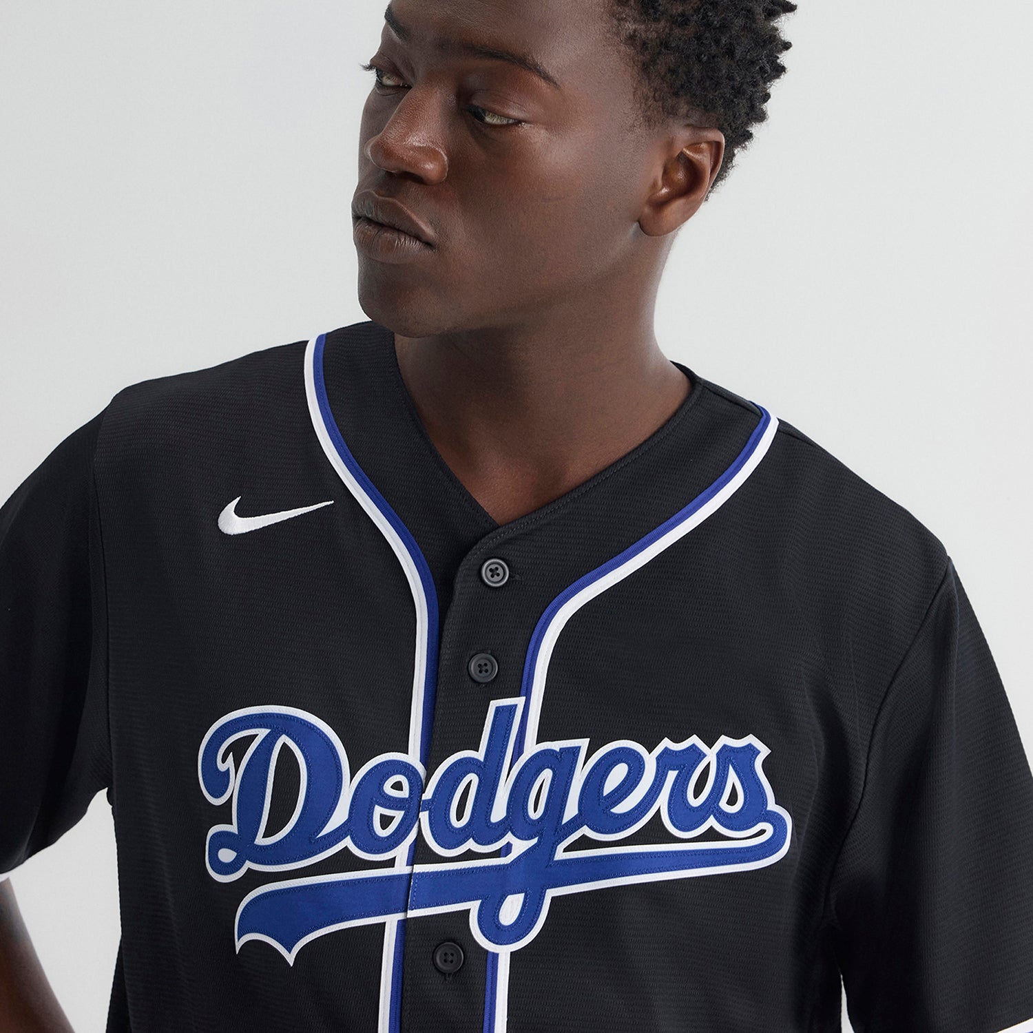 Nike 2026 Dodgers Black Replica Jersey | Men's | Black | ShopWSS