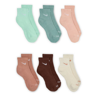 6 Pack Unisex Everyday Plus Cushioned Quarter
