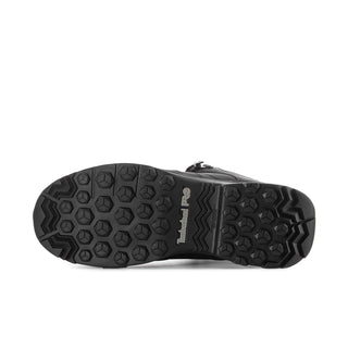 Timberland PRO men's black work boot outsole, deep traction tread pattern