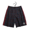 WSS Athletic x Umbro Plaid Windbreaker Short - Mens