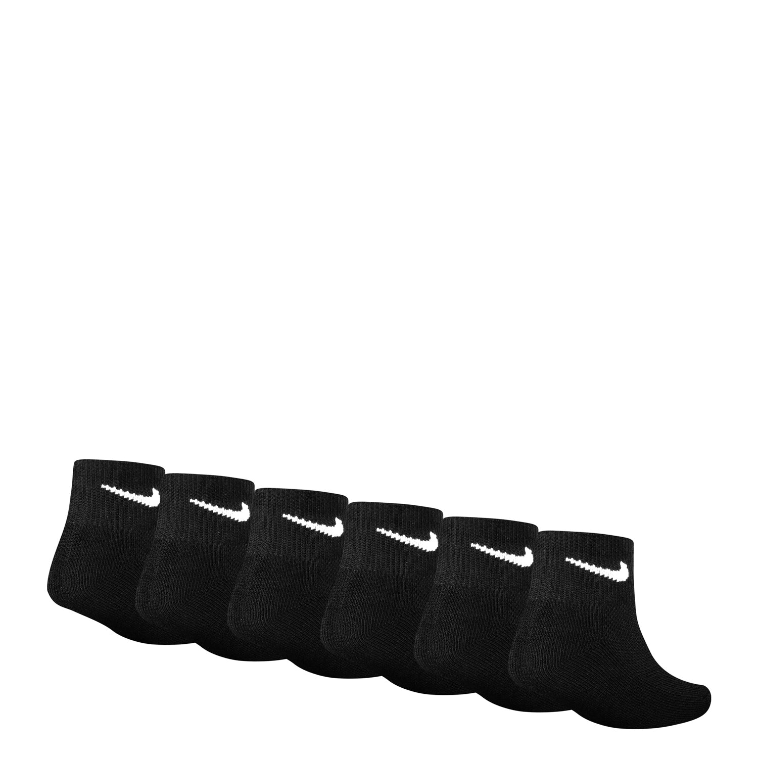 nike quarter black socks