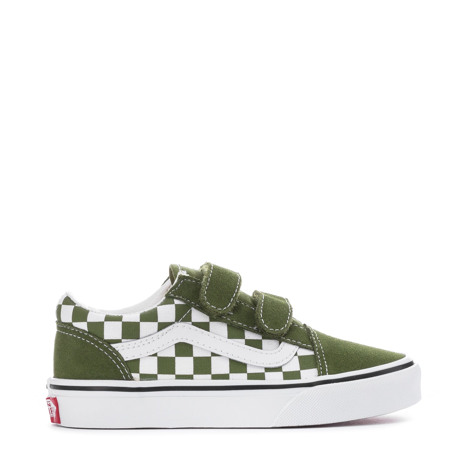 Kids checkerboard old skool v hot sale