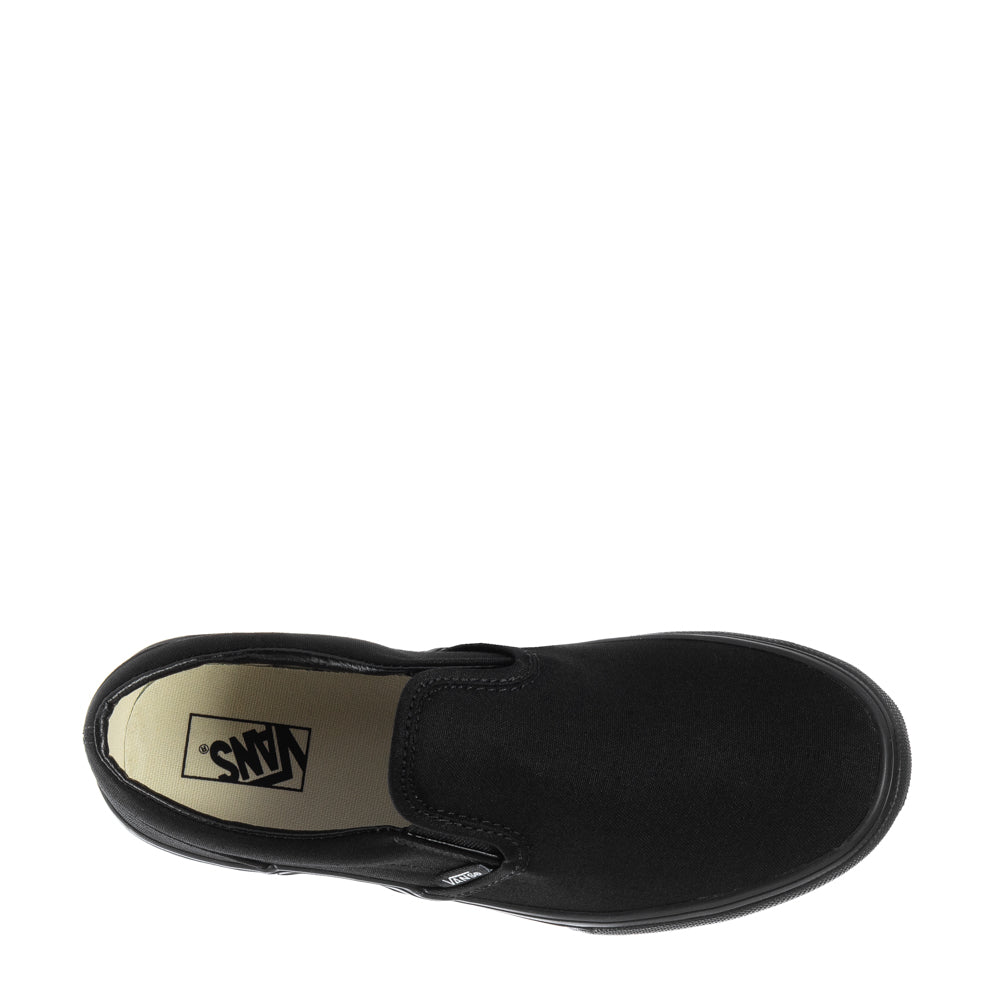Vans Slip-On Skate Shoe - Big Kid - Black Monochrome - Size 3.5 Vans Slip-On Skate Shoe - Big Kid - Black Monochrome - Size 3.5