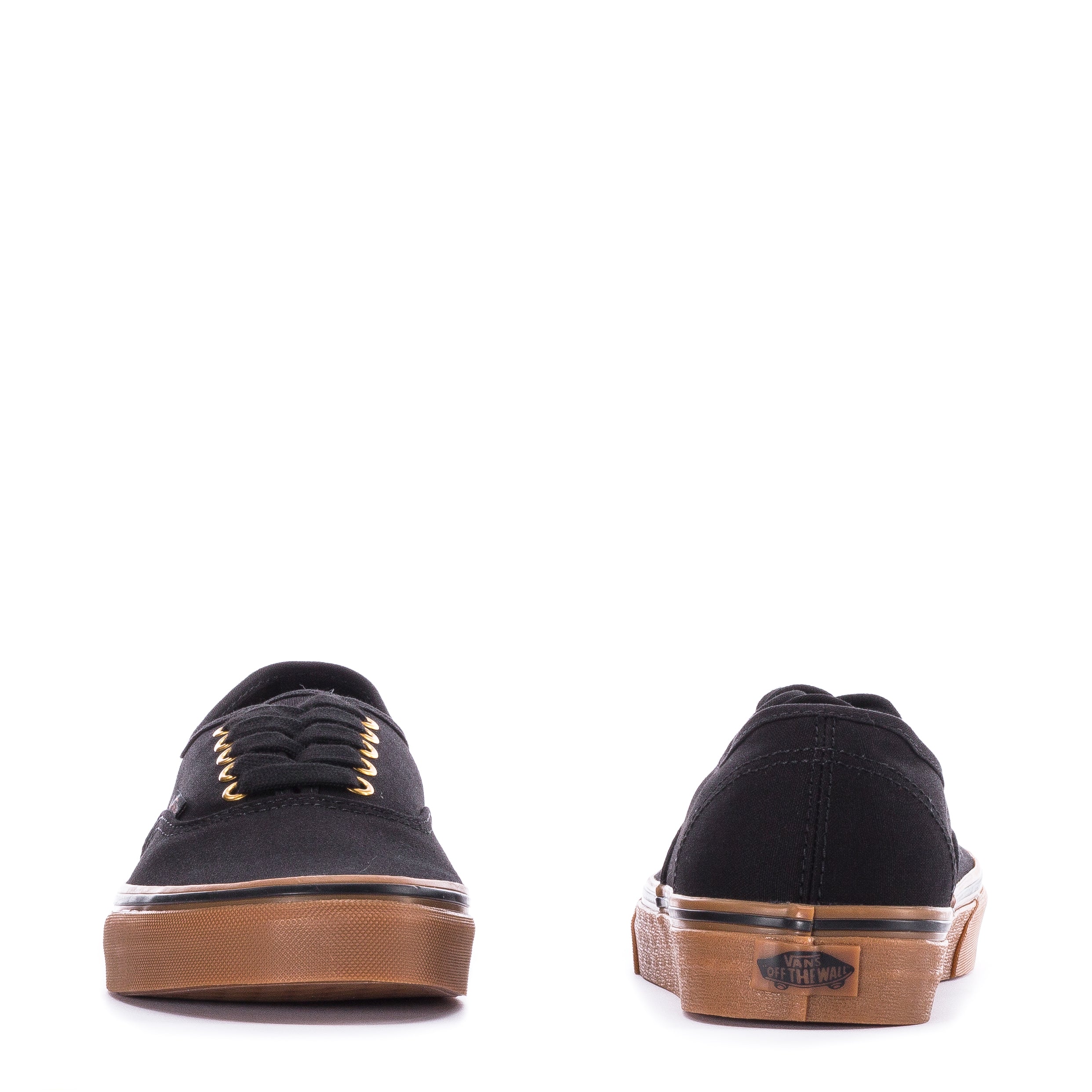 Vans Authentic Shoes Black Rubber 10.5