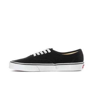 Men's black canvas sneakers side profile with rose embroidery and white sole