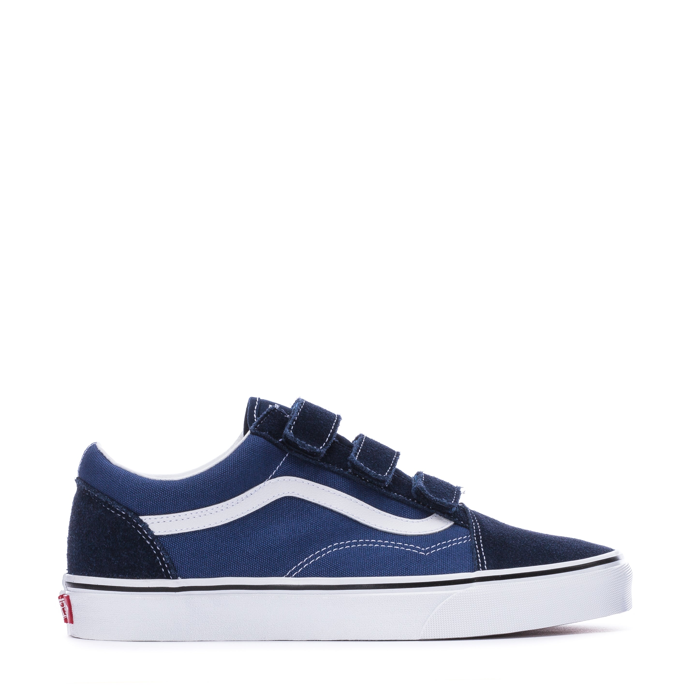 Blue Vans Shoes Velcro Mens Old Skool V Mens – ShopWSS