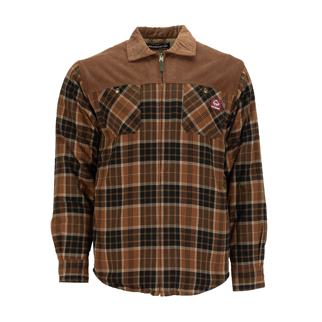 Marshall Sherpa Zip Shirt Jacket Mens ShopWSS