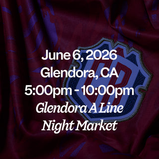 June 6, 2026 Glendora CA 5:00pm-10:00pm Glendora A Line Night Market