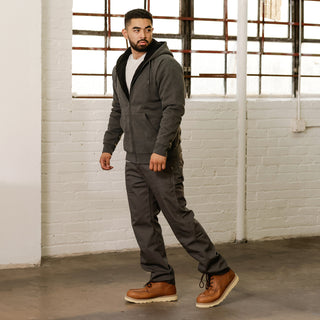 Sherpa Lined FZ Hoody - Mens