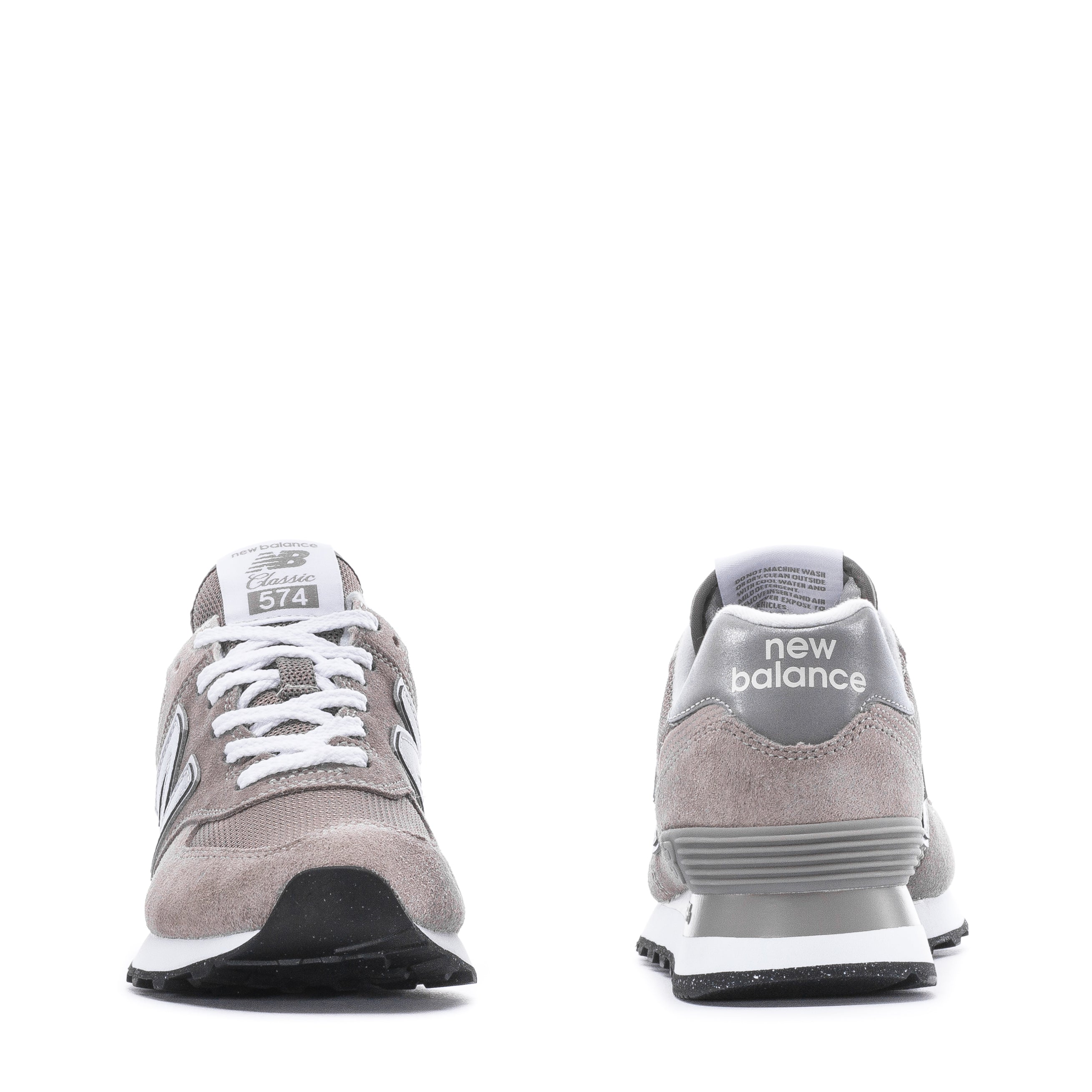 Womens New Balance 574 Shoes Size Grey/White ShopWSS
