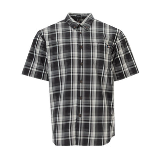 SS Flex Plaid Woven Shirt - Mens