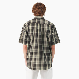 SS Flex Plaid Woven Shirt - Mens