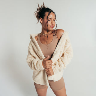 Sherpa Shirt Jacket - Womens