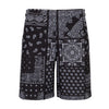 Printed Mesh Short Patchwork Paisly - Mens
