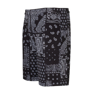 Printed Mesh Short Patchwork Paisly - Mens