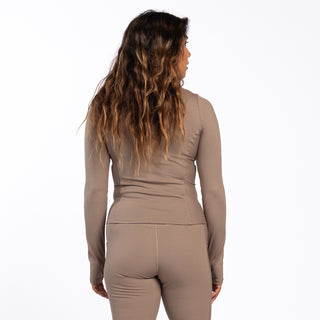 Power Ribbed LS - Womens