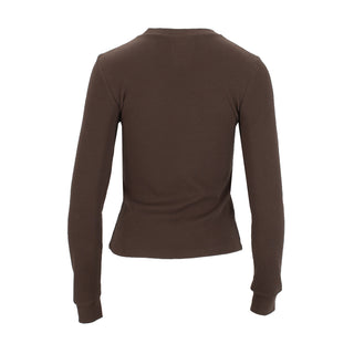 LS Ribbed Tee - Womens