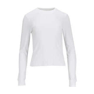 LS Ribbed Tee - Womens