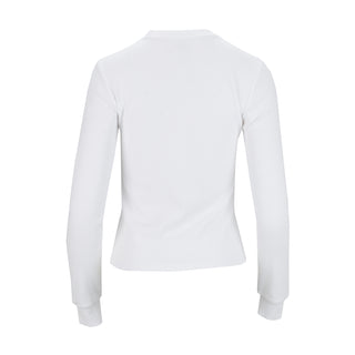 LS Ribbed Tee - Womens