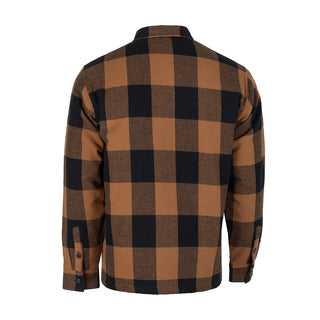 Quilted Lined Flannel Shirt Jacket - Mens