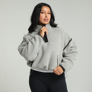 Sherpa QZ Jacket - Womens