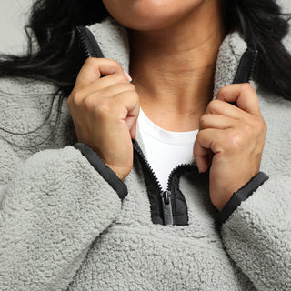 Sherpa QZ Jacket - Womens