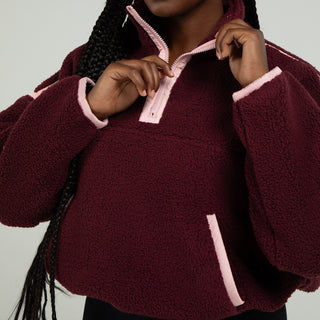 Sherpa QZ Jacket - Womens