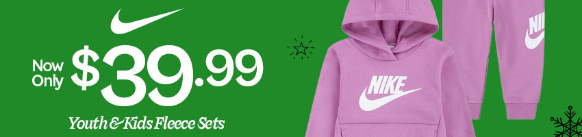 WSS Nike Kids Fleece Sets $39.99 Holiday Deal