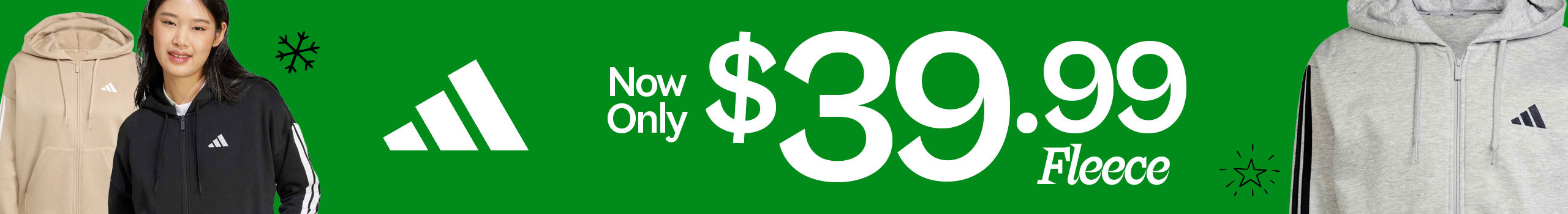 WSS Adidas Fleece For $39.99 Holiday Deal