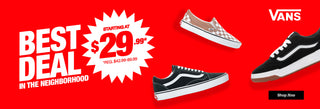 Vans Starting At $29.99 WSS Deal