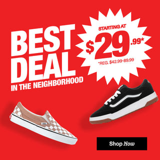 Vans Starting At $29.99 WSS Deal