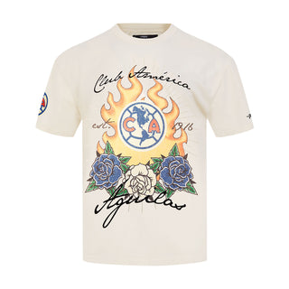 Club America Fire & Roses Tee -Mens - Main view
